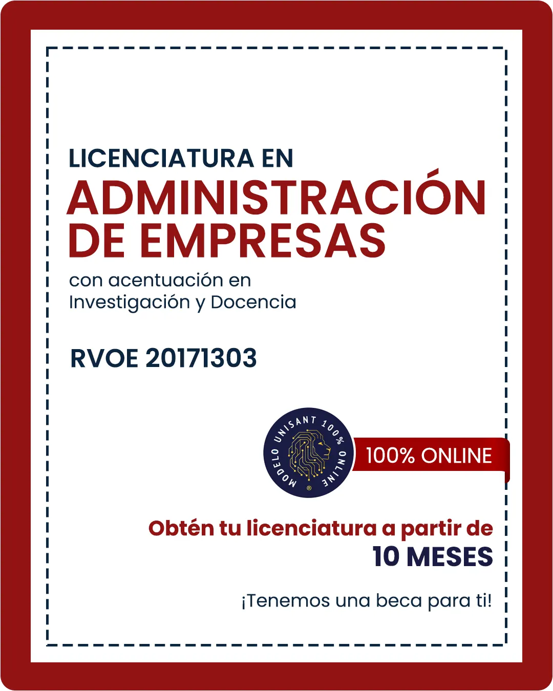 Tarjeta - Licenciatura - Administración de Empresas